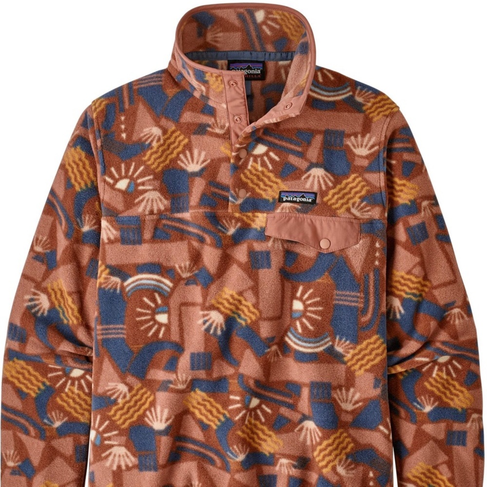 Patagonia Synchilla Canyon Block Big Sisu medium preowned